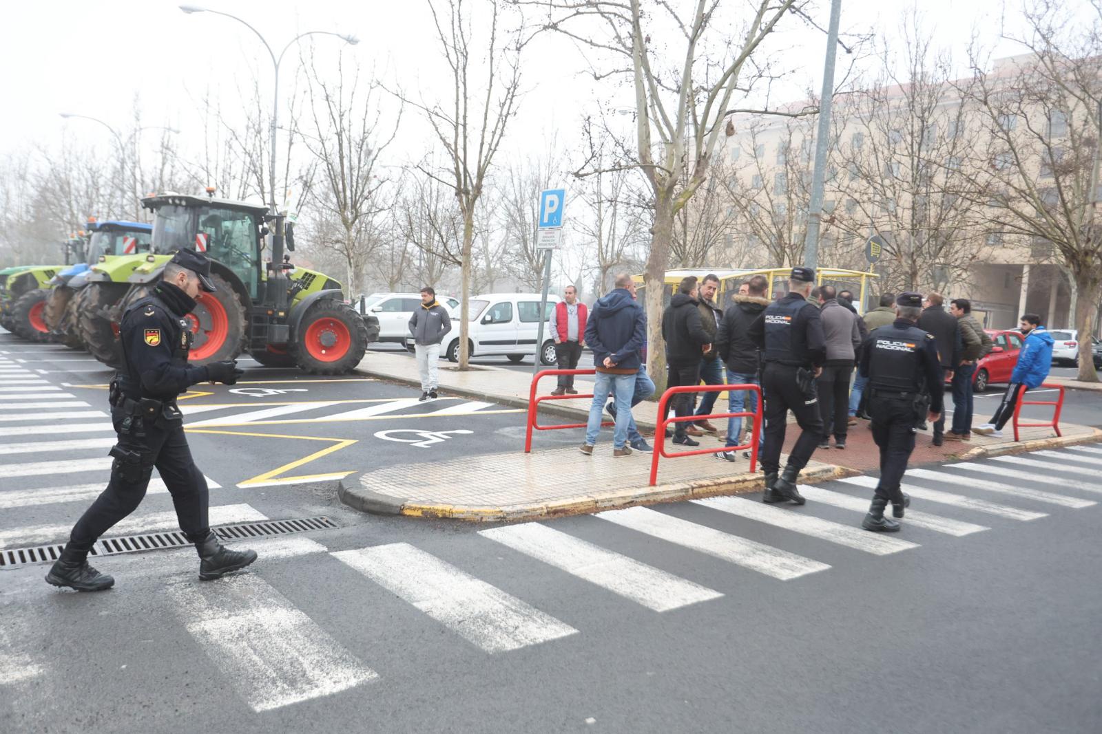 Nuevas protestas de los agricultores salmantinos