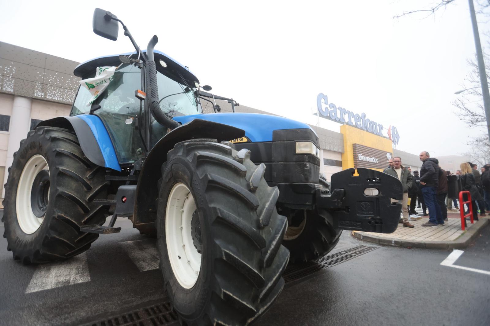 Nuevas protestas de los agricultores salmantinos