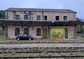 Estación de ferrocarril de Ledrada.