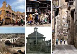 Varios de los pueblos elegidos como los más bellos de Salamanca.