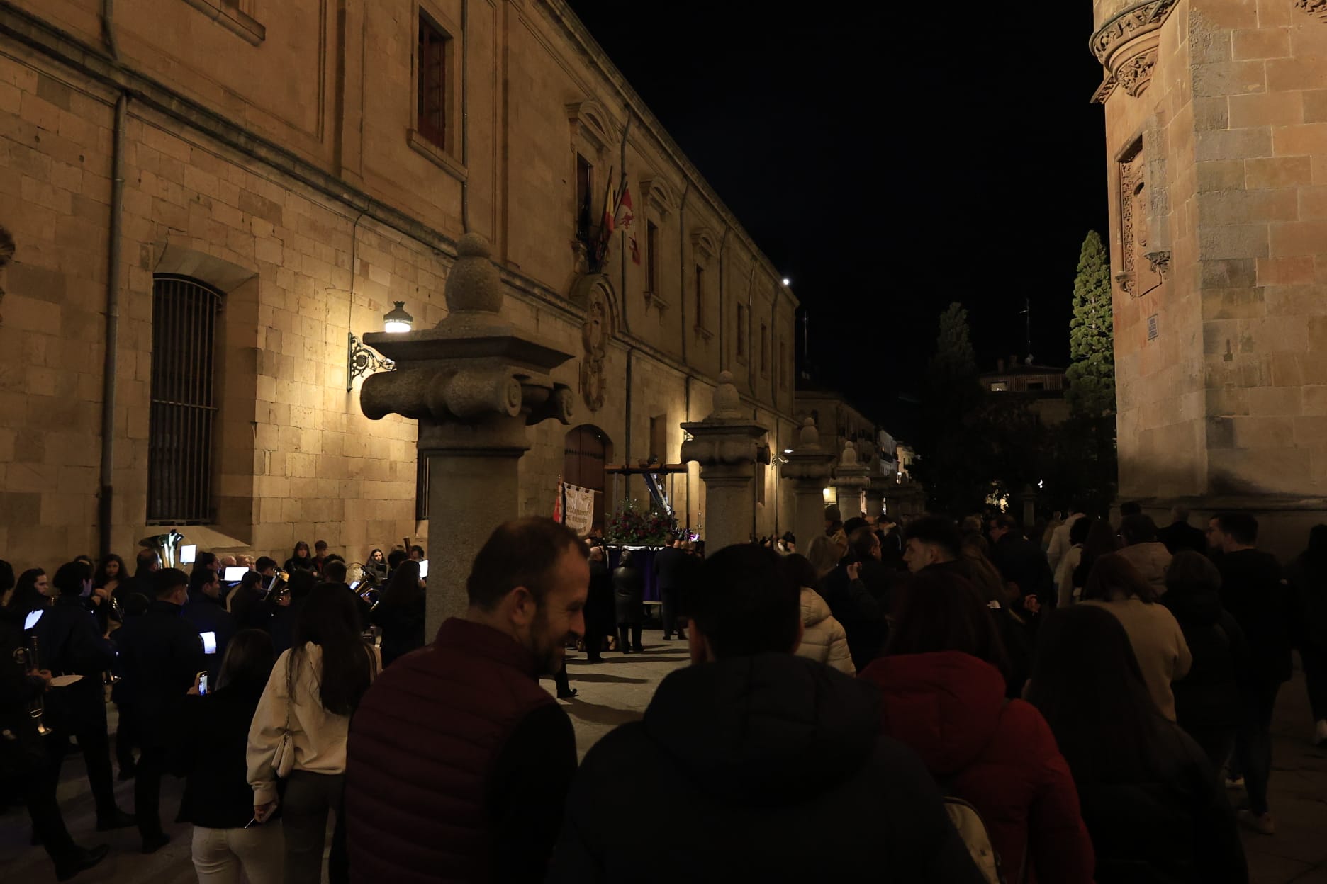 Tradicional Vía Crucis de la Junta de Semana Santa de Salamanca
