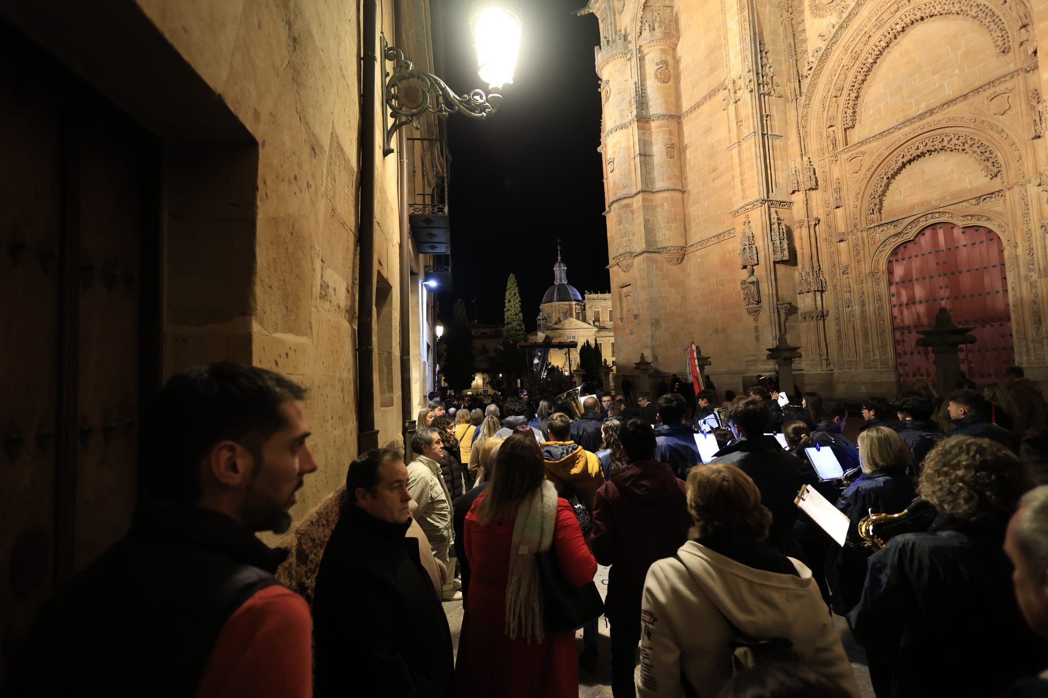 Tradicional Vía Crucis de la Junta de Semana Santa de Salamanca