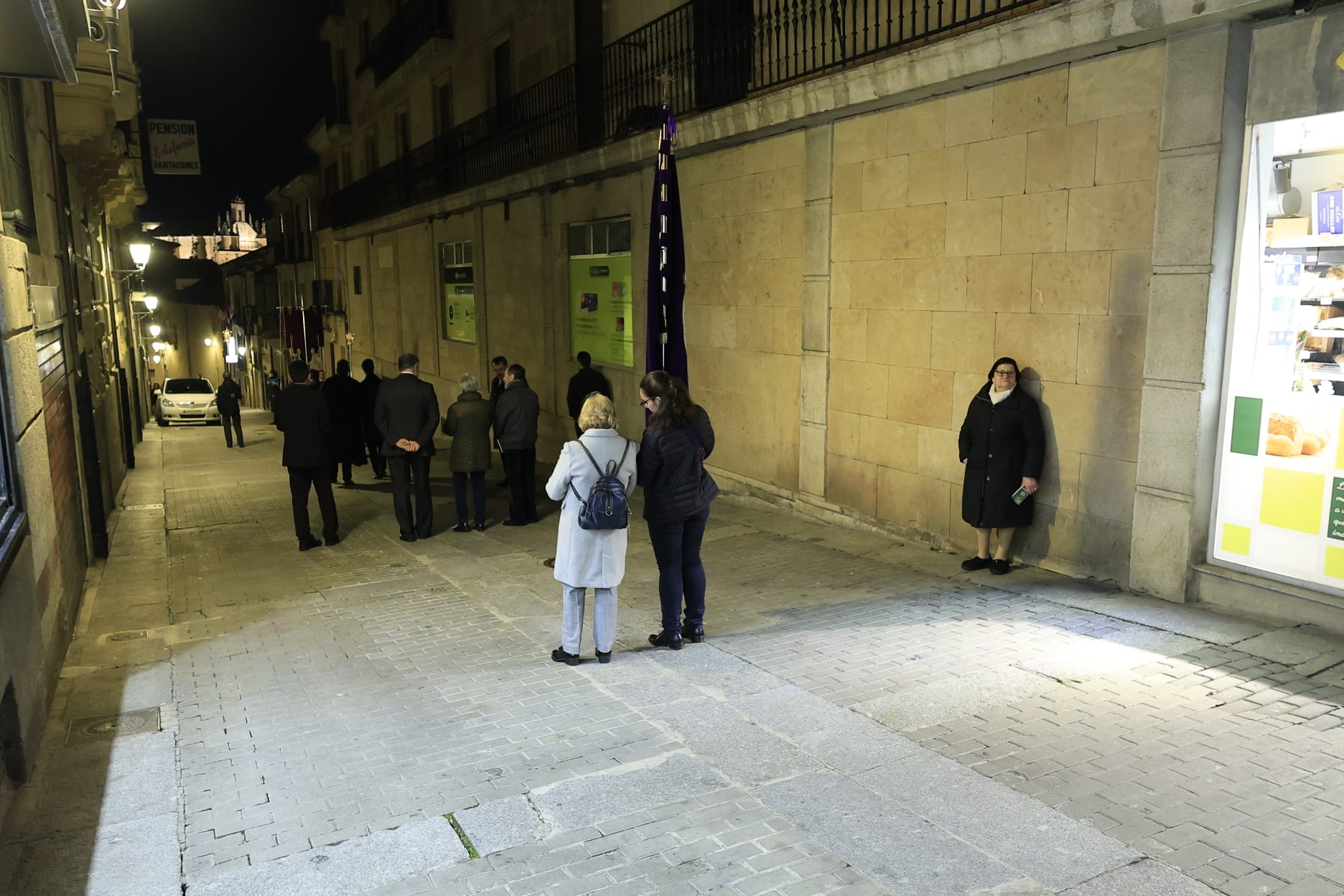 Tradicional Vía Crucis de la Junta de Semana Santa de Salamanca