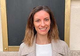 La mejor nota del MIR de enfermería de este año, Beatriz Díez.