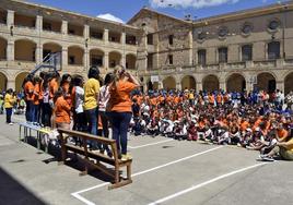 Una de las actividades realizadas en el Colegio Maestro Ávila.