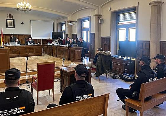 El acusado del crimen del Carnaval del Toro de Ciudad Rodrigo en 2022 durante el juicio