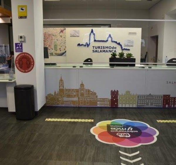 Cierre de la Oficina de Información Turística de Salamanca por obras