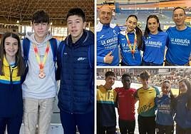 Participantes salmantinos en el Nacional sub-16.