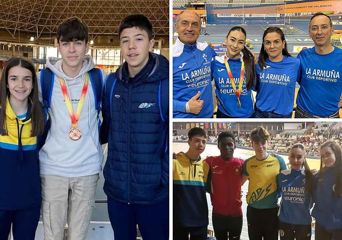Participantes salmantinos en el Nacional sub-16.