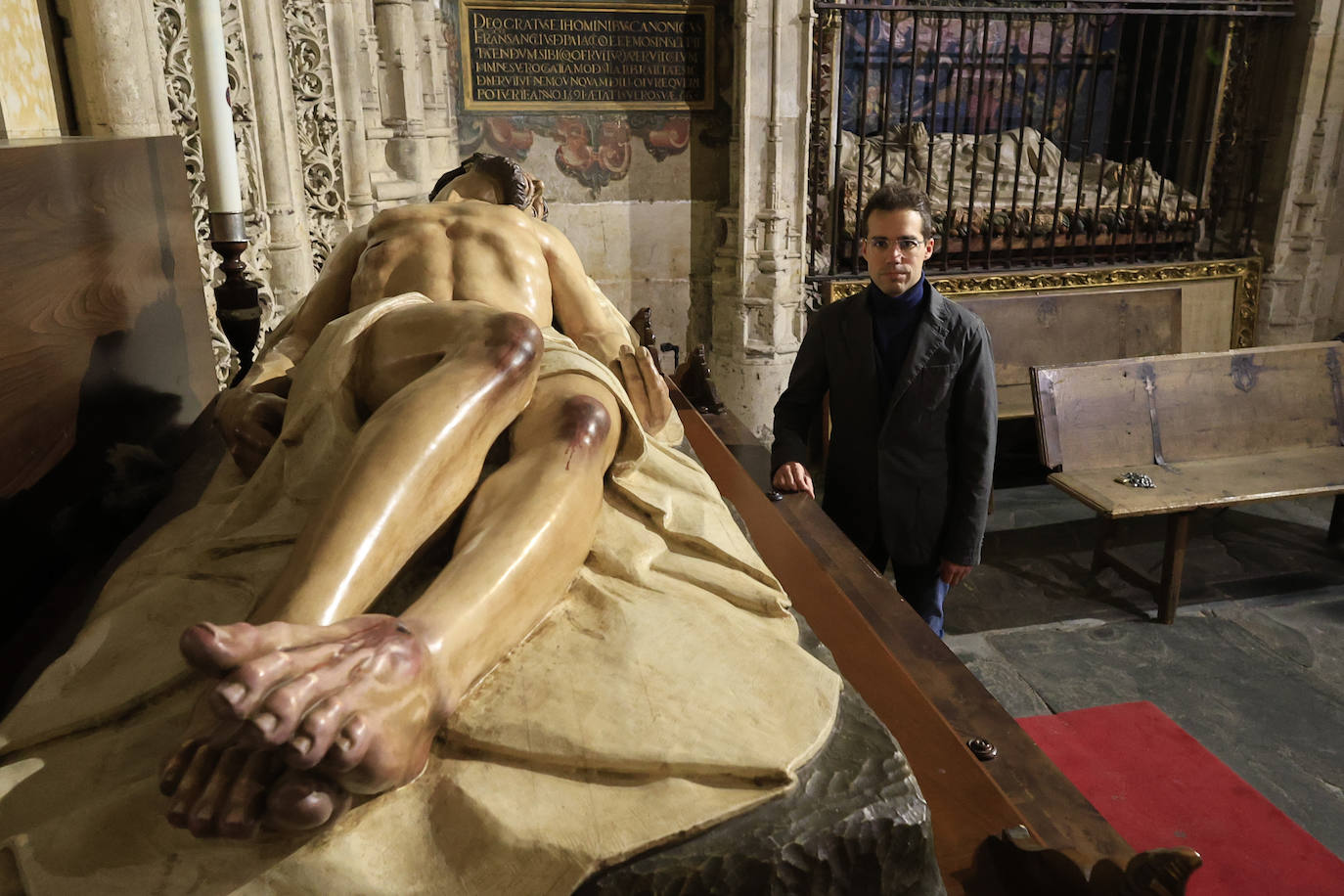 El Cristo Yacente de la Misericordia y de la Agonía Redentora en imágenes