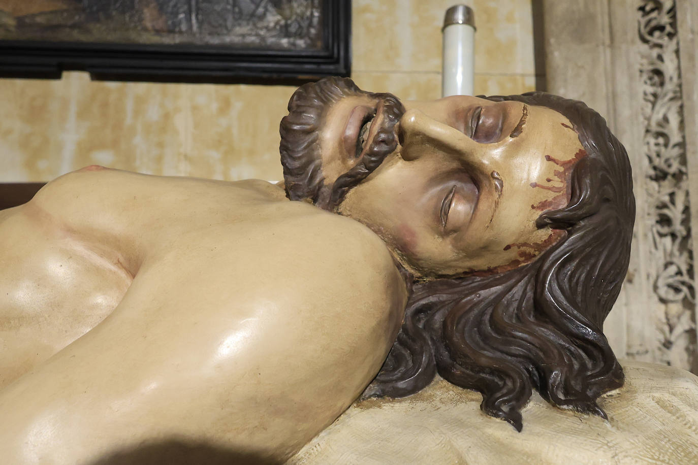 El Cristo Yacente de la Misericordia y de la Agonía Redentora en imágenes