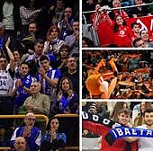 Más de 1.000 kilómetros para disfrutar de la Copa de la Reina: el sacrificio de la marea azul