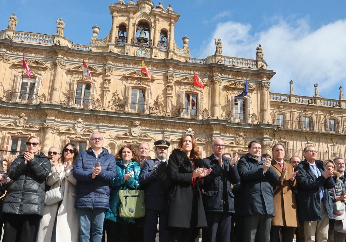 Minuto de silencio en Salamanca por el Día Europeo de las Víctimas de Terrorismo