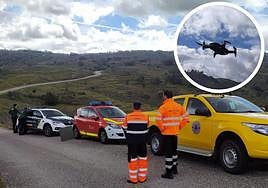 Búsqueda este lunes del varón desaparecido en Villarino de los Aires.