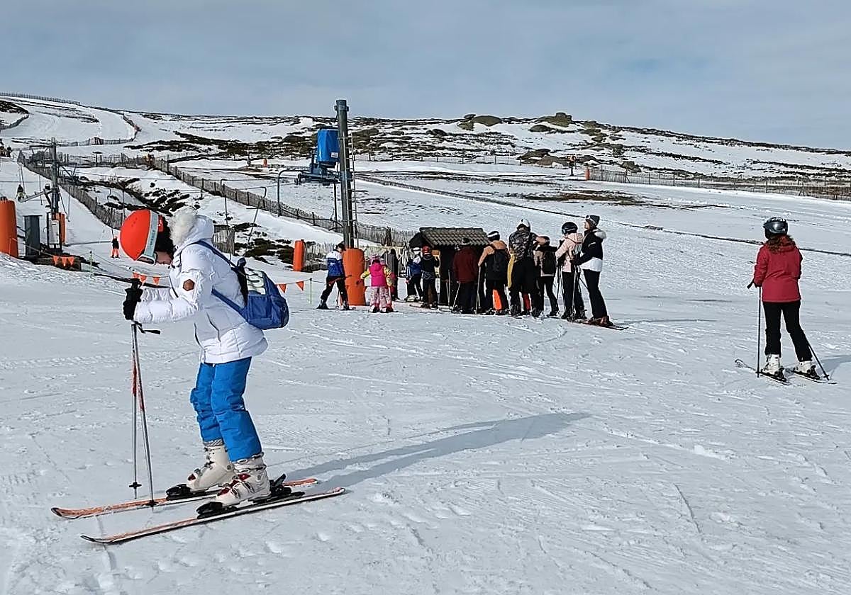 Estación de esquí de La Covatilla.