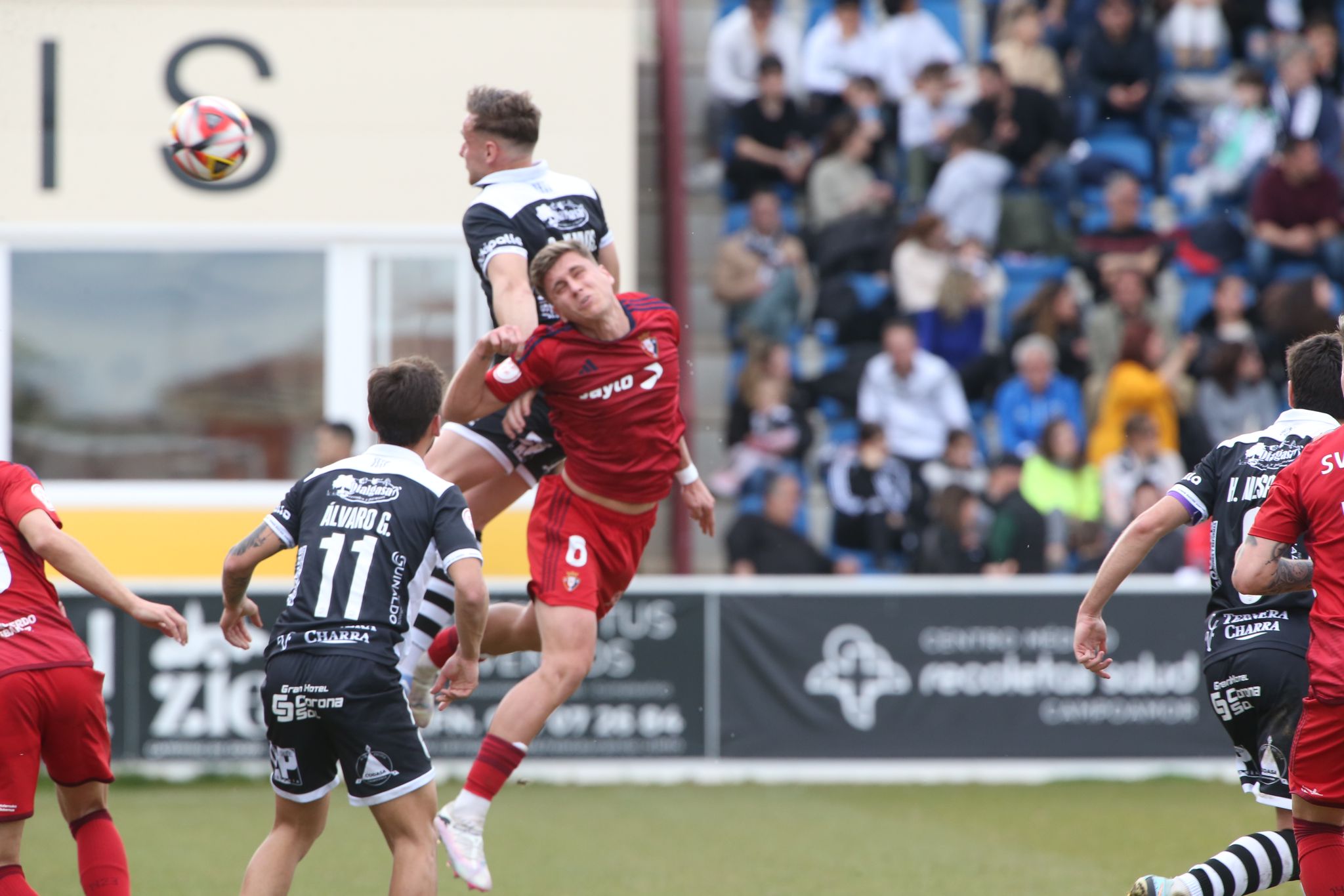 El partido entre Unionistas y Osasuna Promesas, en imágenes