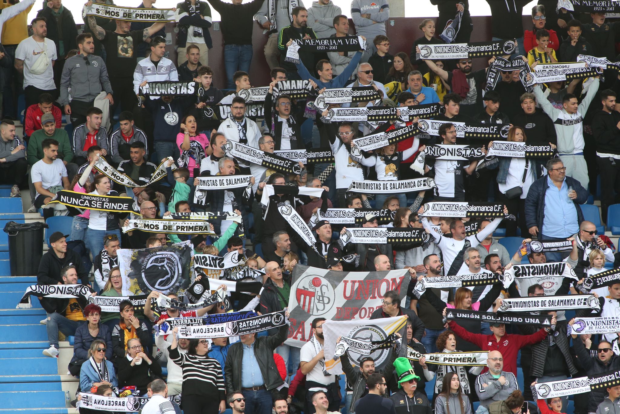 El partido entre Unionistas y Osasuna Promesas, en imágenes