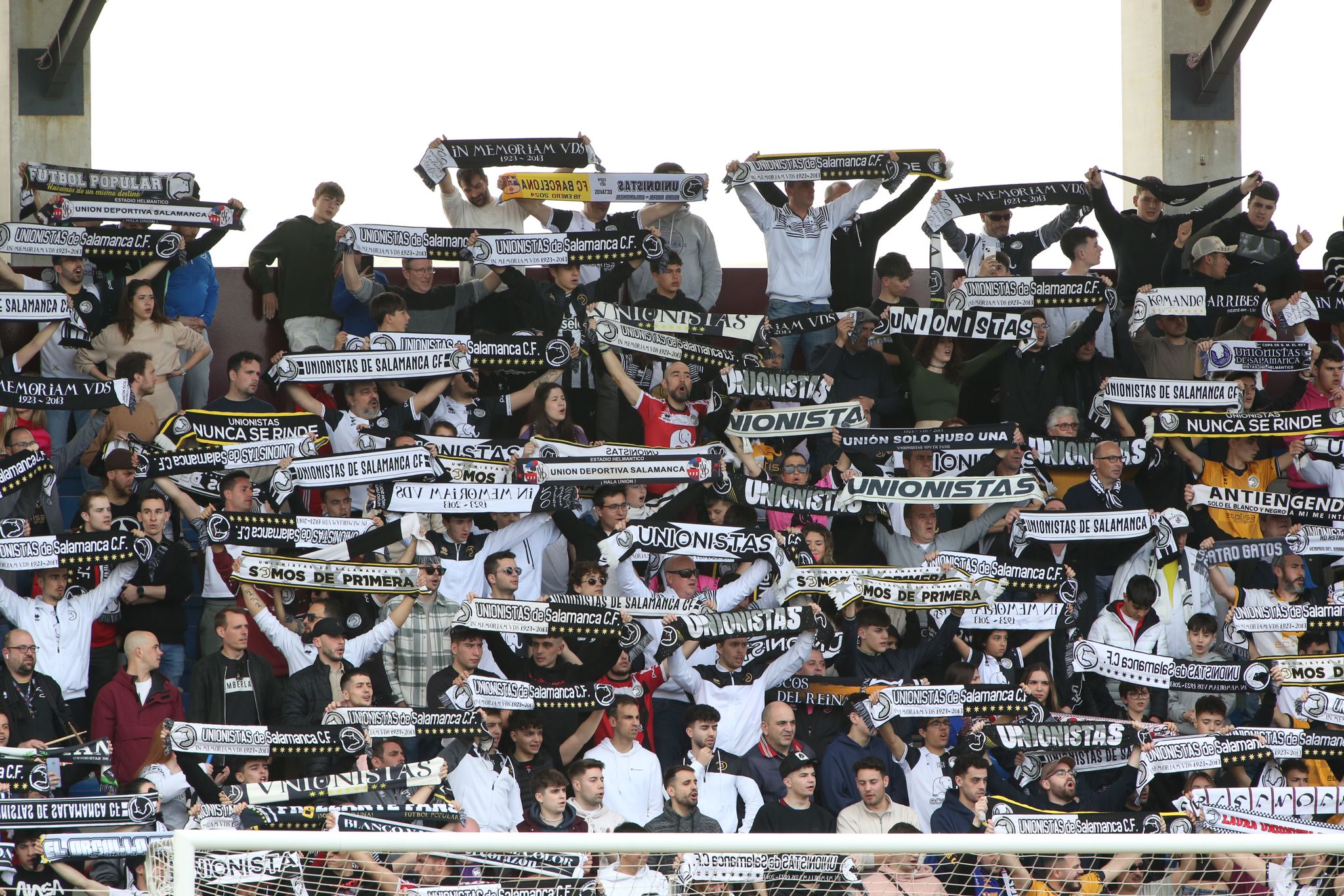 El partido entre Unionistas y Osasuna Promesas, en imágenes
