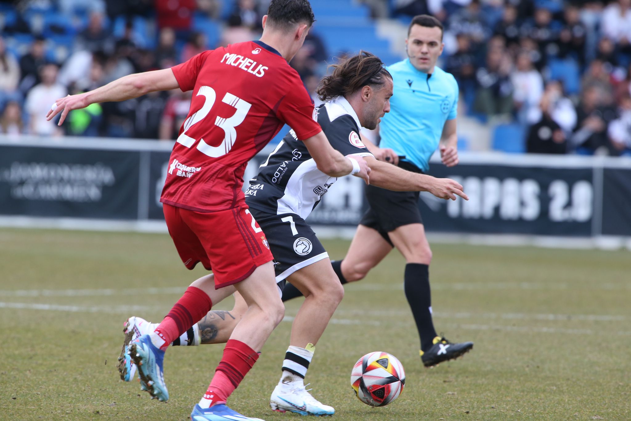 El partido entre Unionistas y Osasuna Promesas, en imágenes