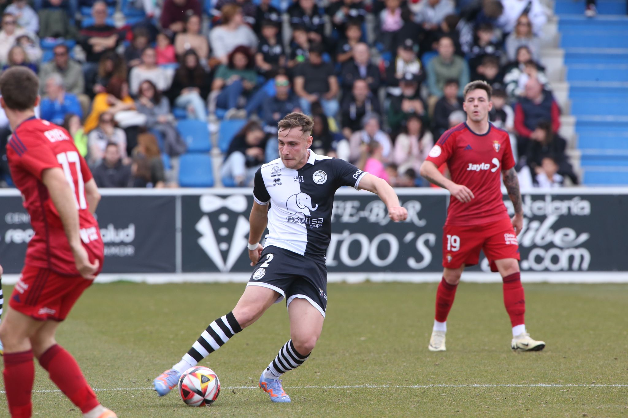 El partido entre Unionistas y Osasuna Promesas, en imágenes