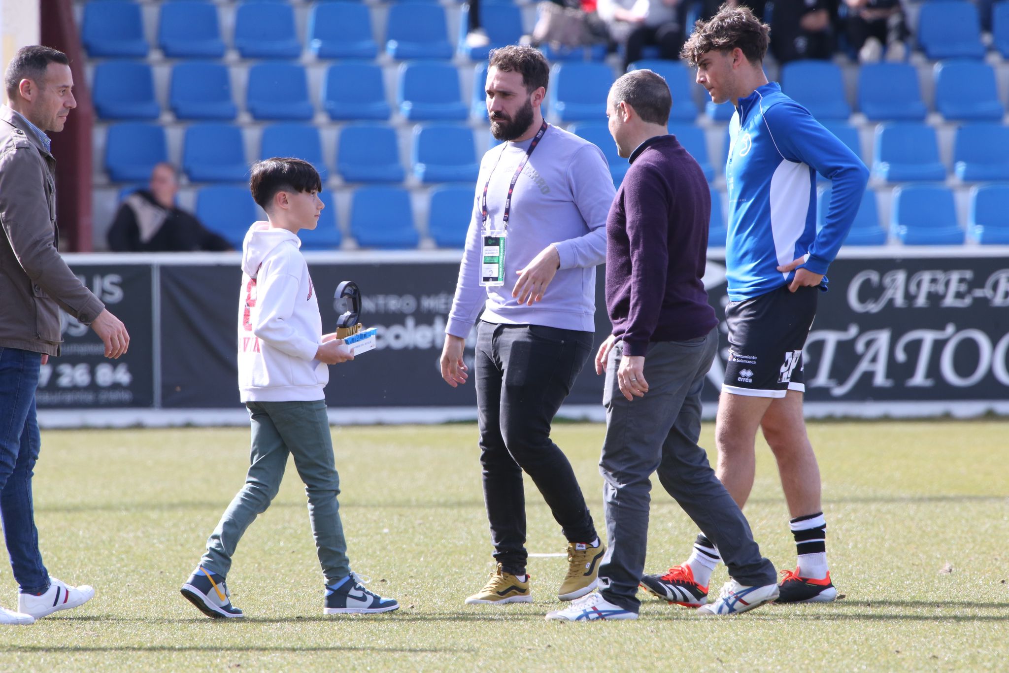 El partido entre Unionistas y Osasuna Promesas, en imágenes