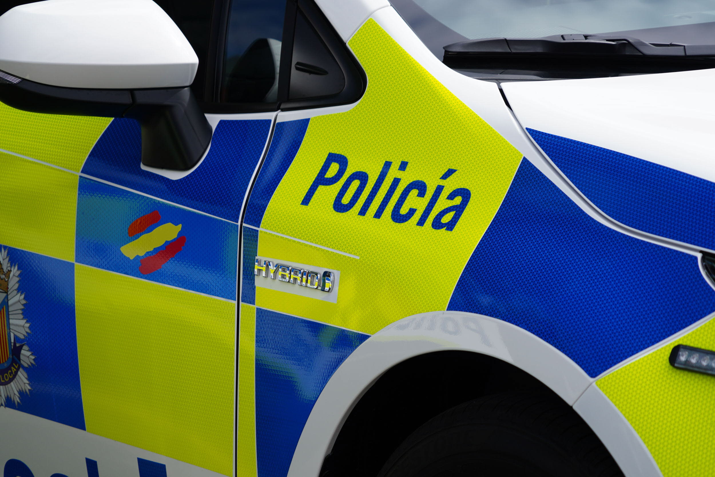 Un coche de la Policía Local.