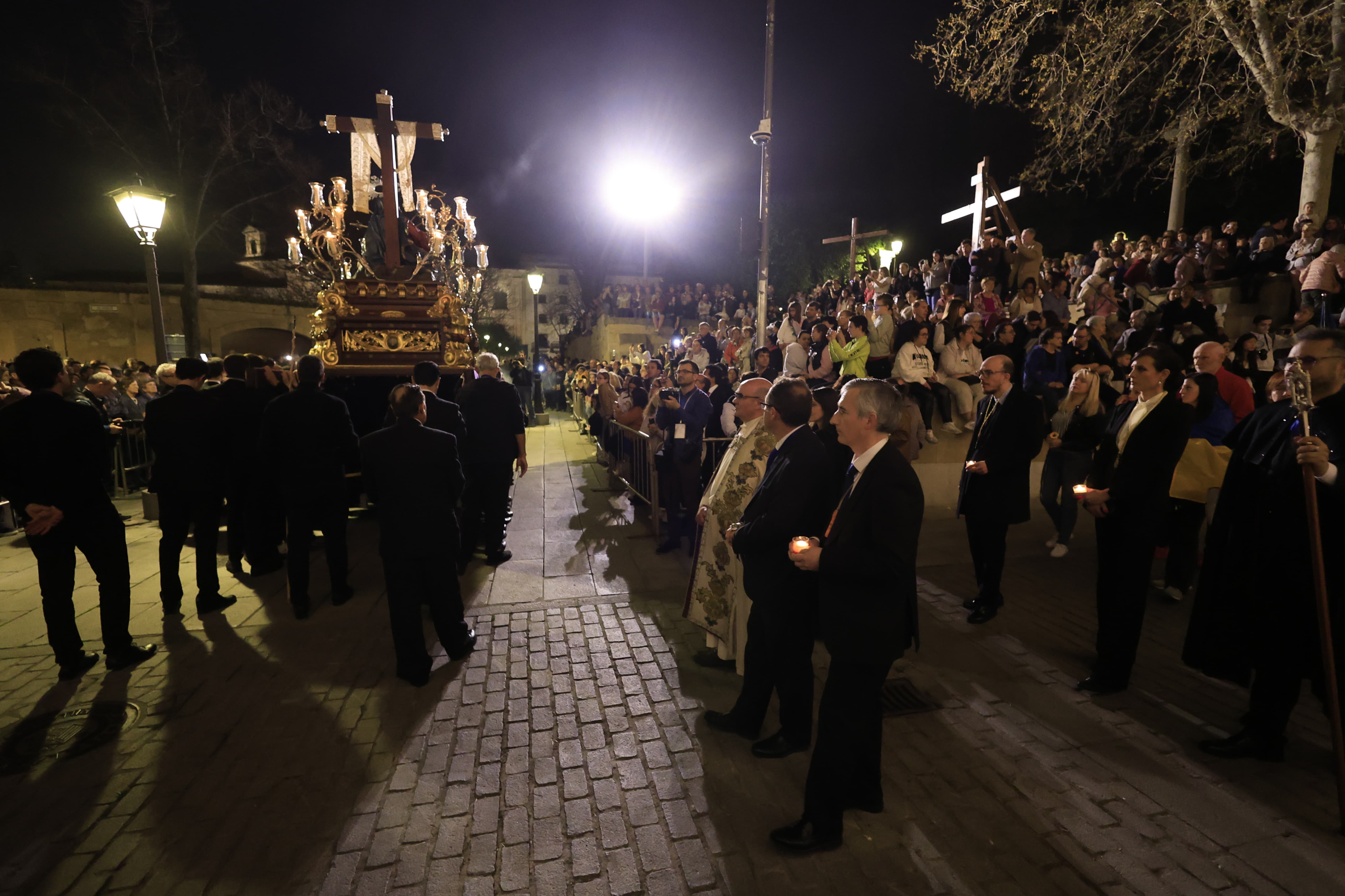 La Virgen de los Dolores y su procesión del Vía Matris abren la Semana Santa