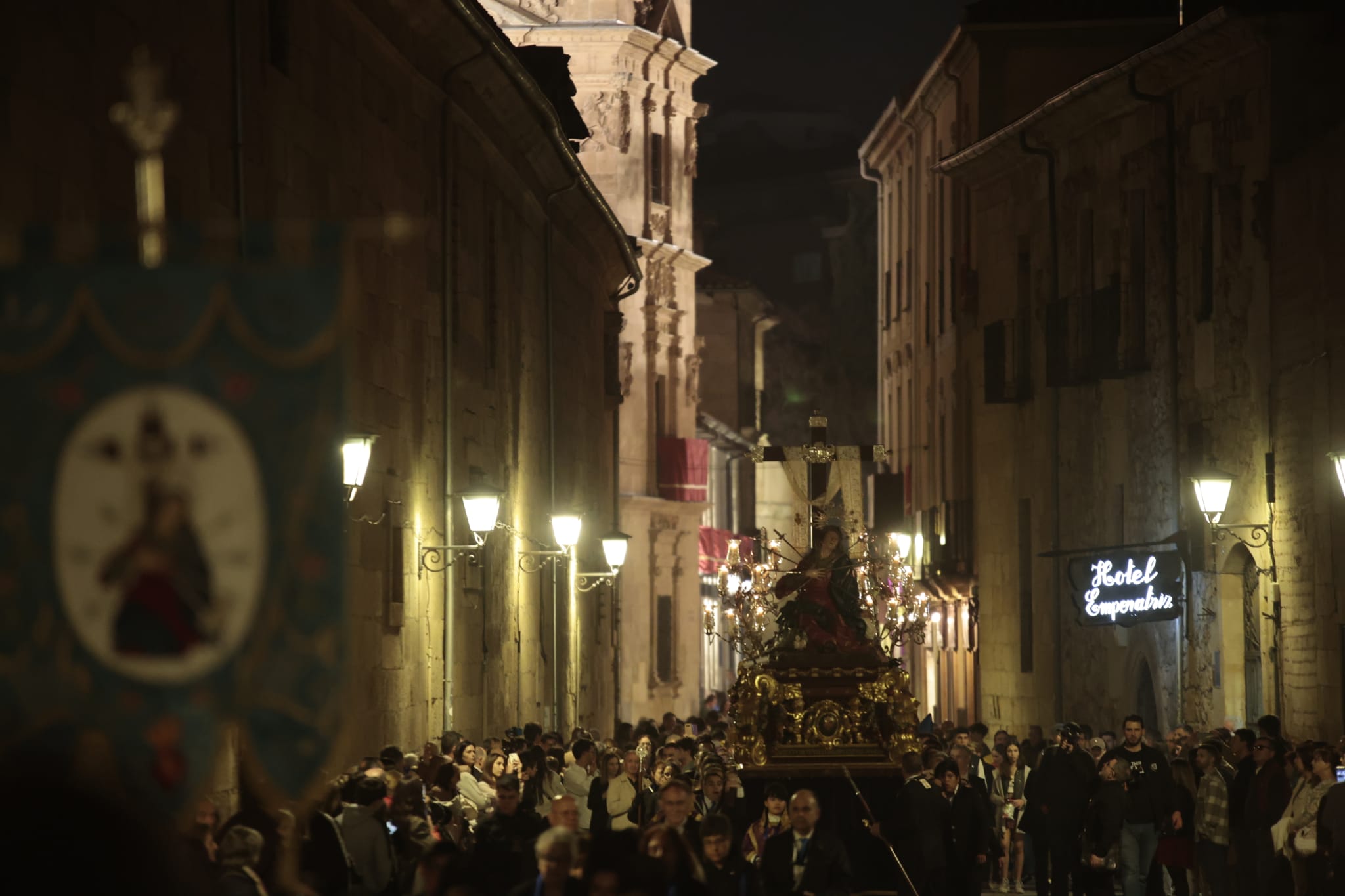 La Virgen de los Dolores y su procesión del Vía Matris abren la Semana Santa