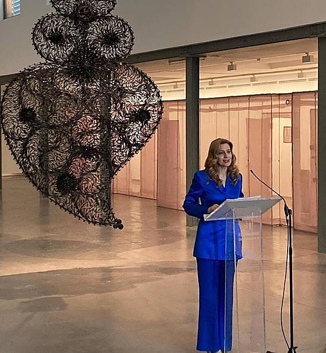 La viceconsejera de Acción Cultural, Mar Sancho.