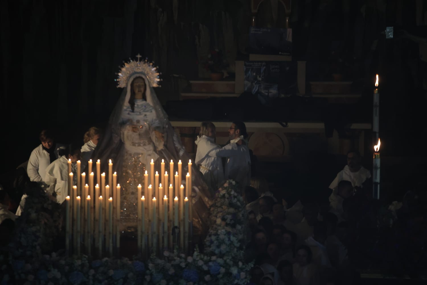 El Cristo del Amor y de la Paz, sexta víctima del temporal