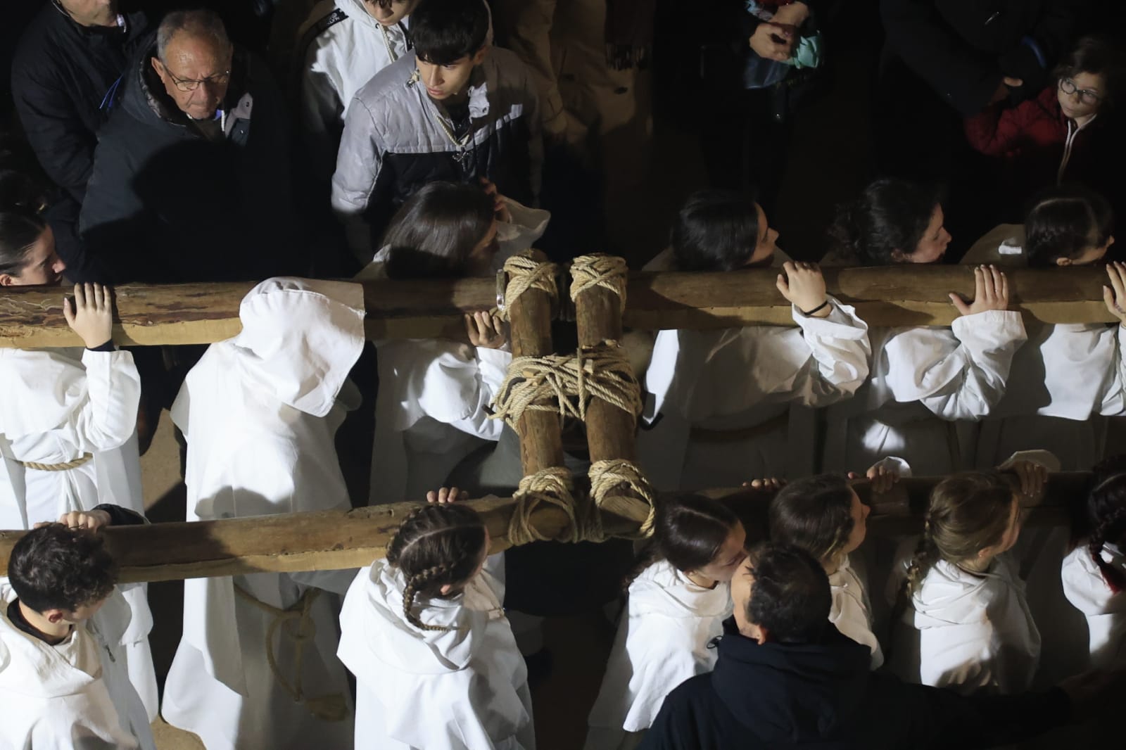 El Cristo del Amor y de la Paz, sexta víctima del temporal