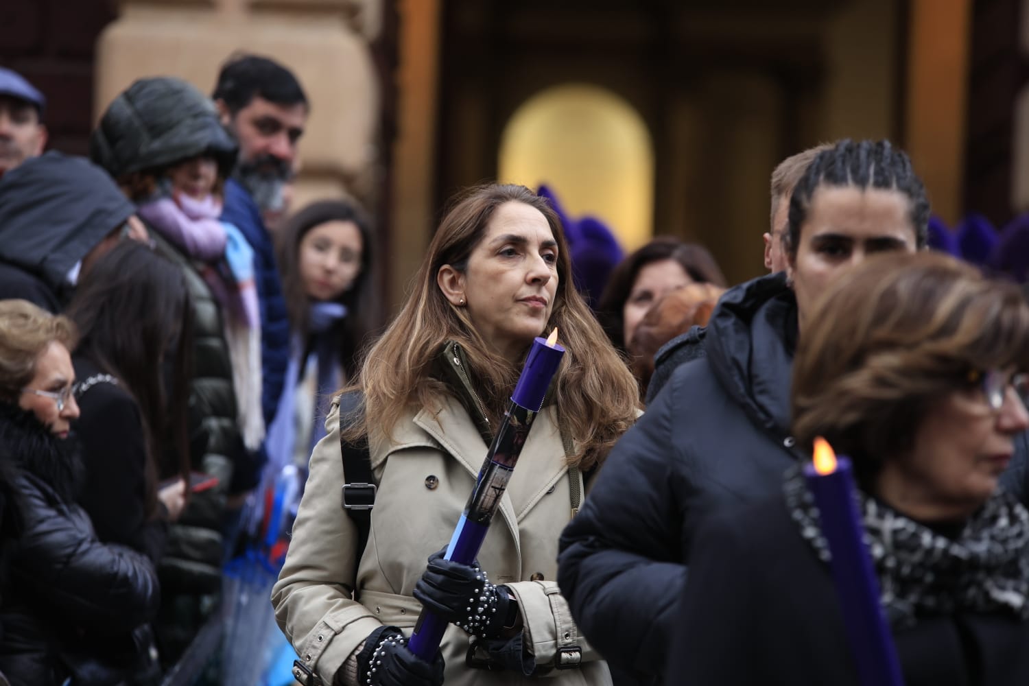 El Rescatado desafía a la lluvia en Salamanca