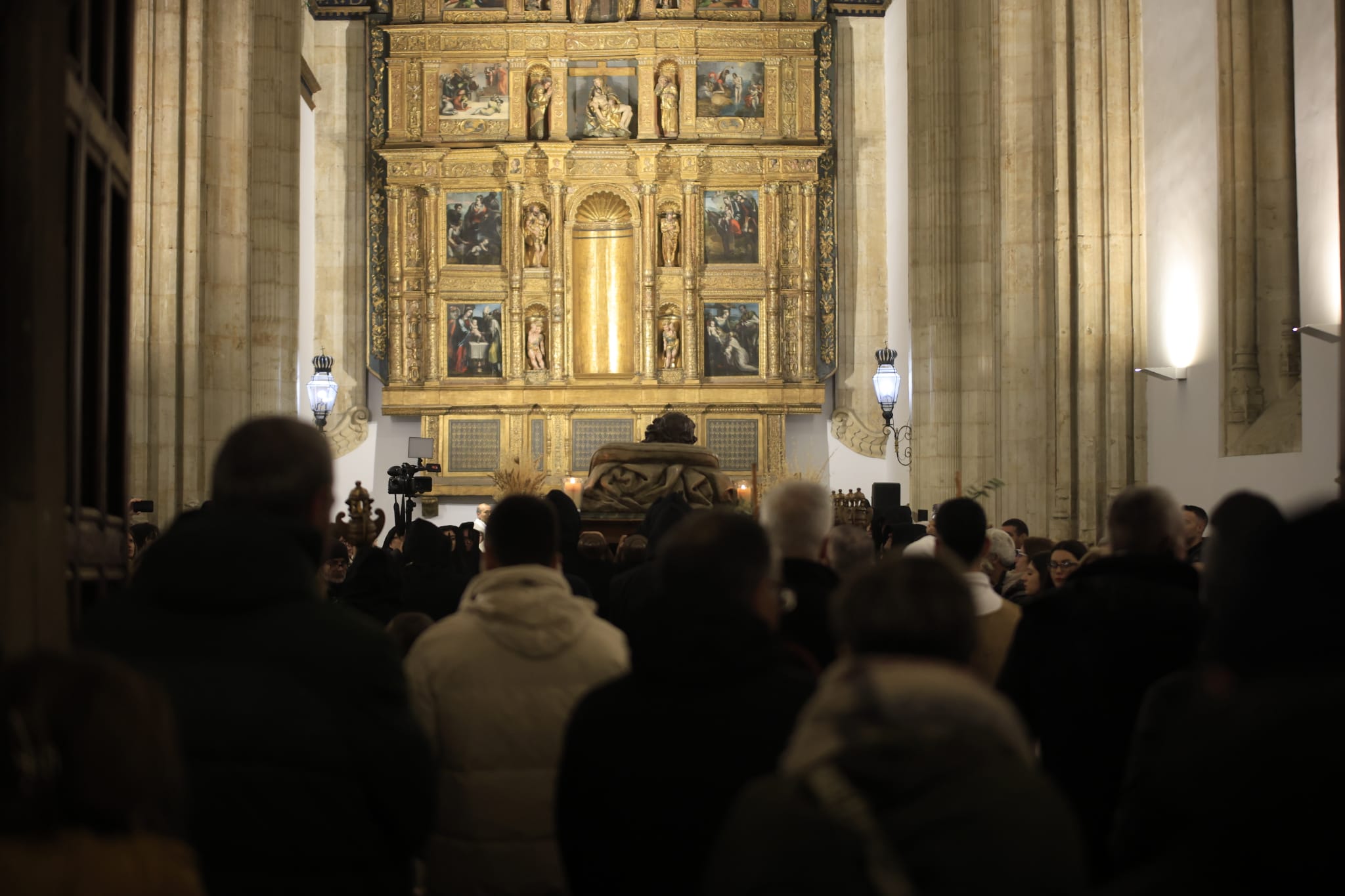 El tiempo frustra la salida del Cristo de la Liberación en Fonseca