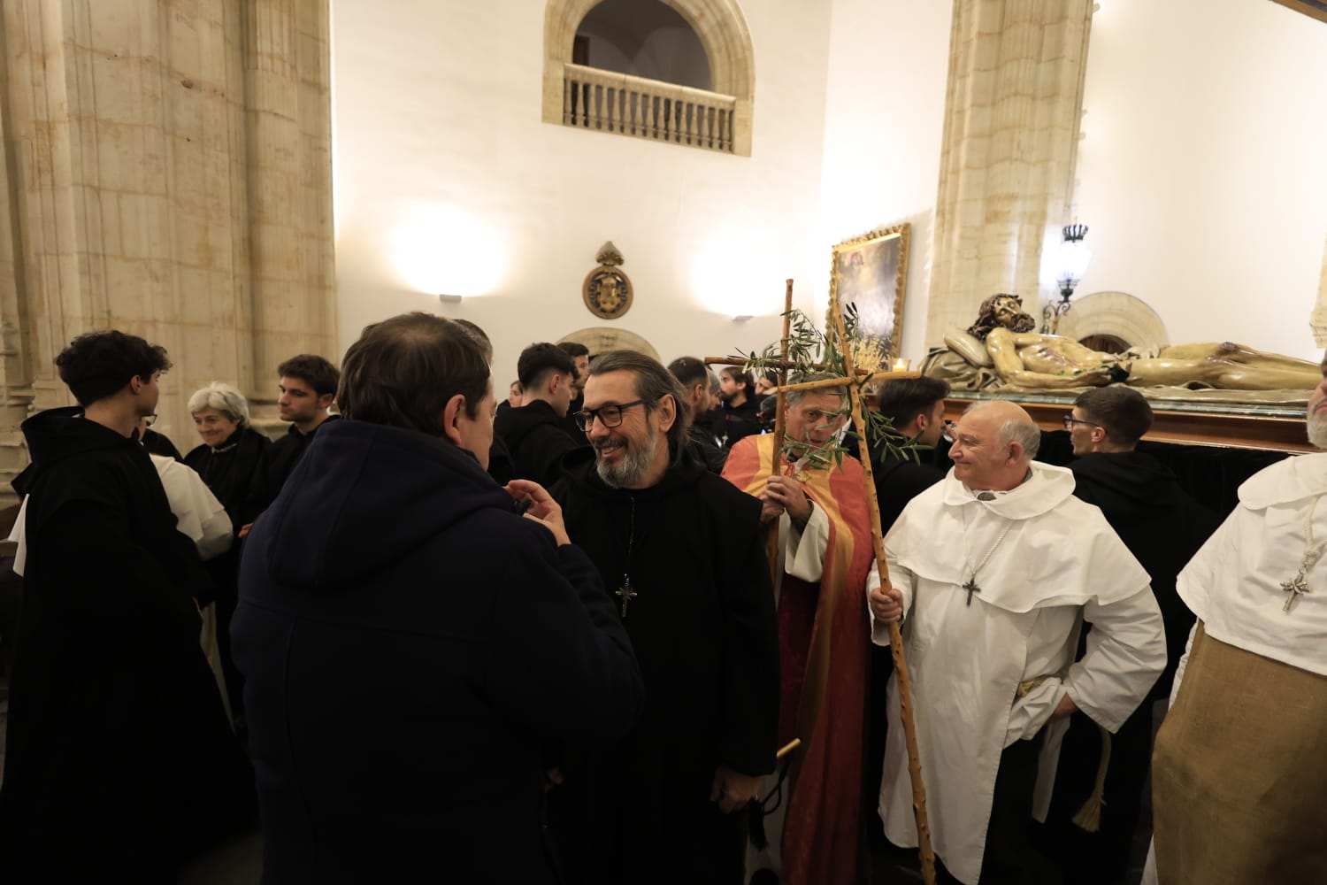 El tiempo frustra la salida del Cristo de la Liberación en Fonseca