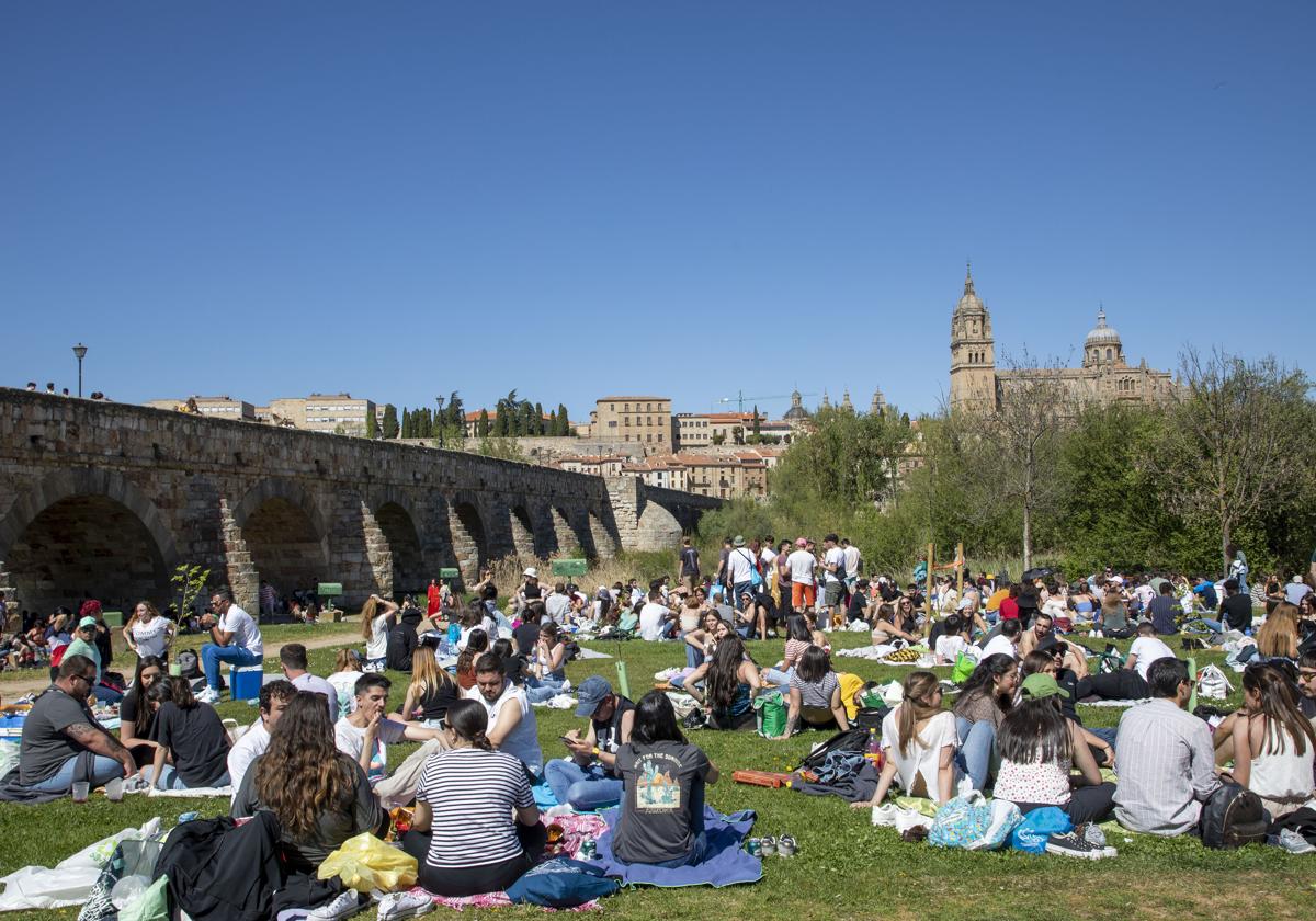 Foto de Archivo del Lunes de Aguas en Salamanca