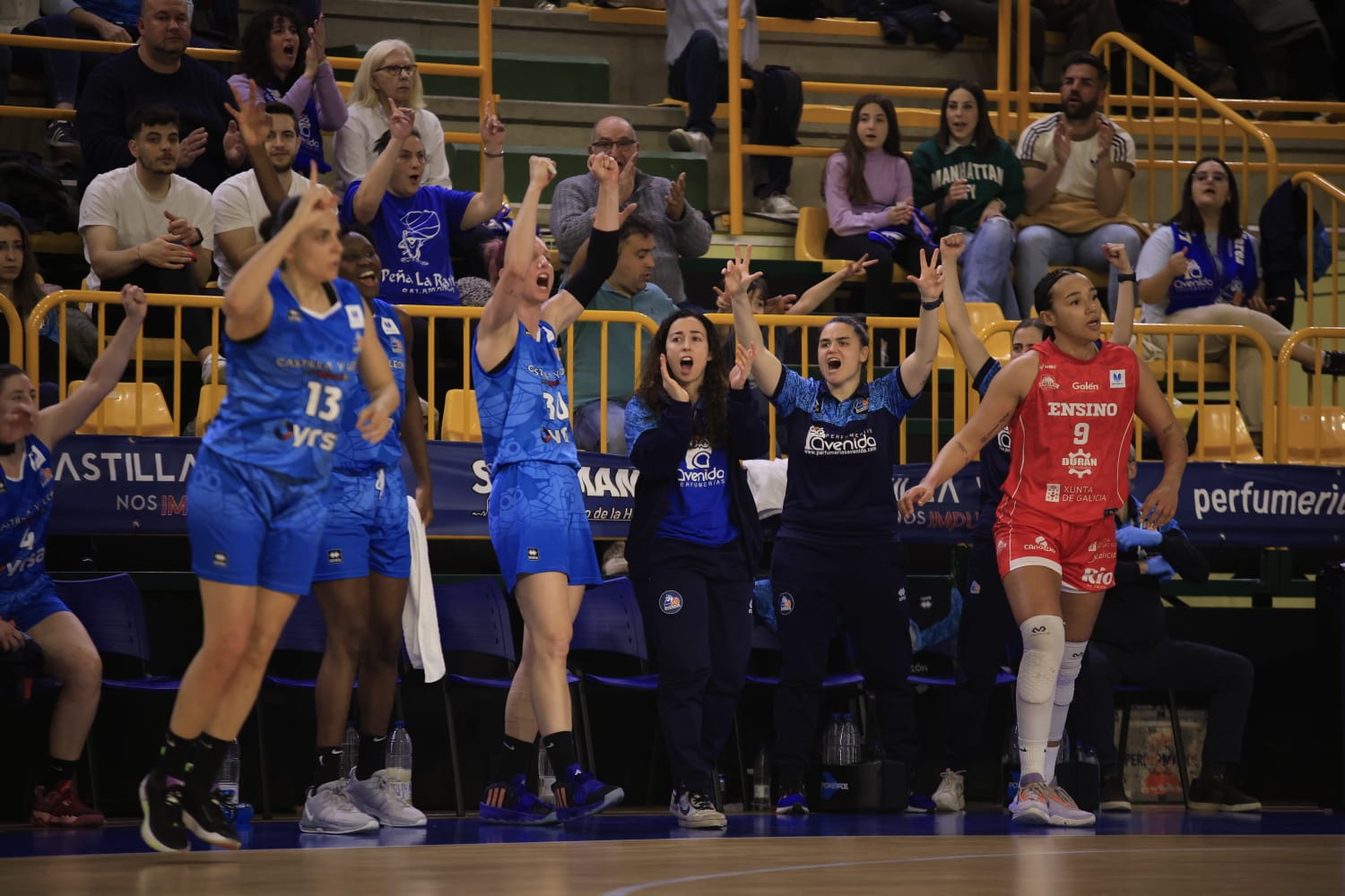 Un Avenida implacable no da oportunidad a Ensino de Lugo