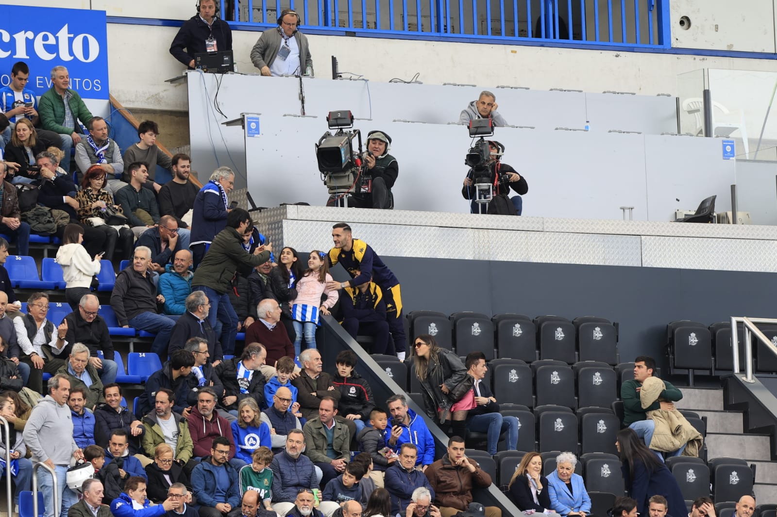 Unionistas CF pierde ante el RC Deportivo en un admirable Riazor