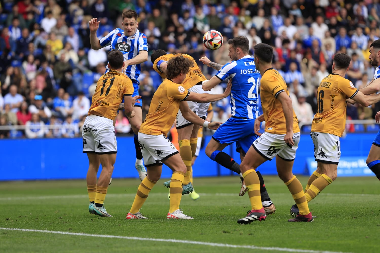 Unionistas CF pierde ante el RC Deportivo en un admirable Riazor