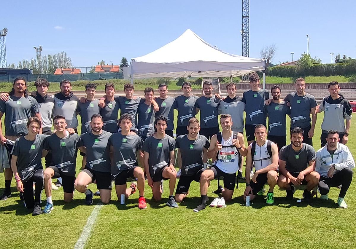 Equipo del Caja Rural Atlético Salamanca de la temporada pasada.