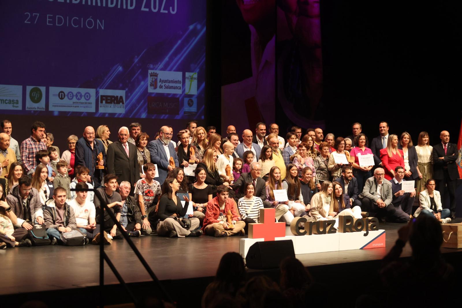 Cruz Roja Salamanca premia a los más solidarios