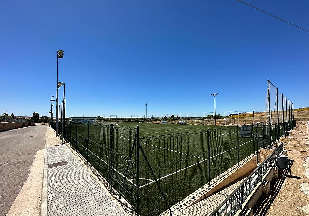 Campo de El Salinar en Villamayor.