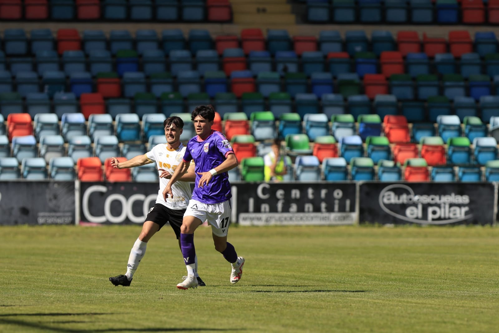 El partido entre el Salamanca UDS y el Palencia CF, en imágenes