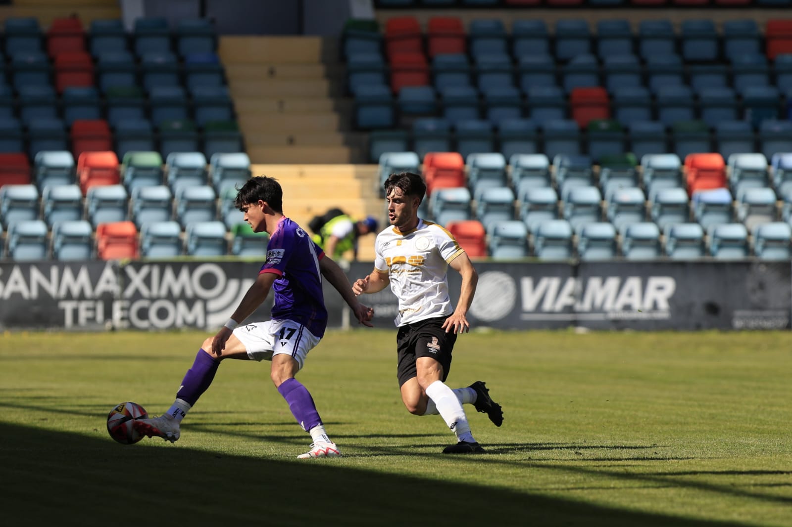 El partido entre el Salamanca UDS y el Palencia CF, en imágenes