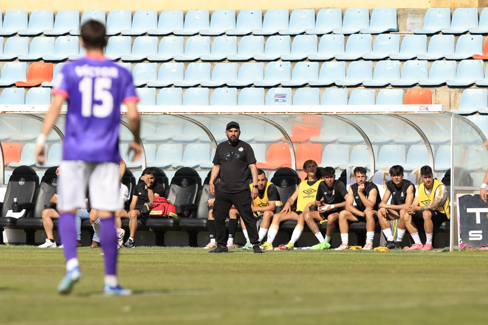El partido entre el Salamanca UDS y el Palencia CF, en imágenes