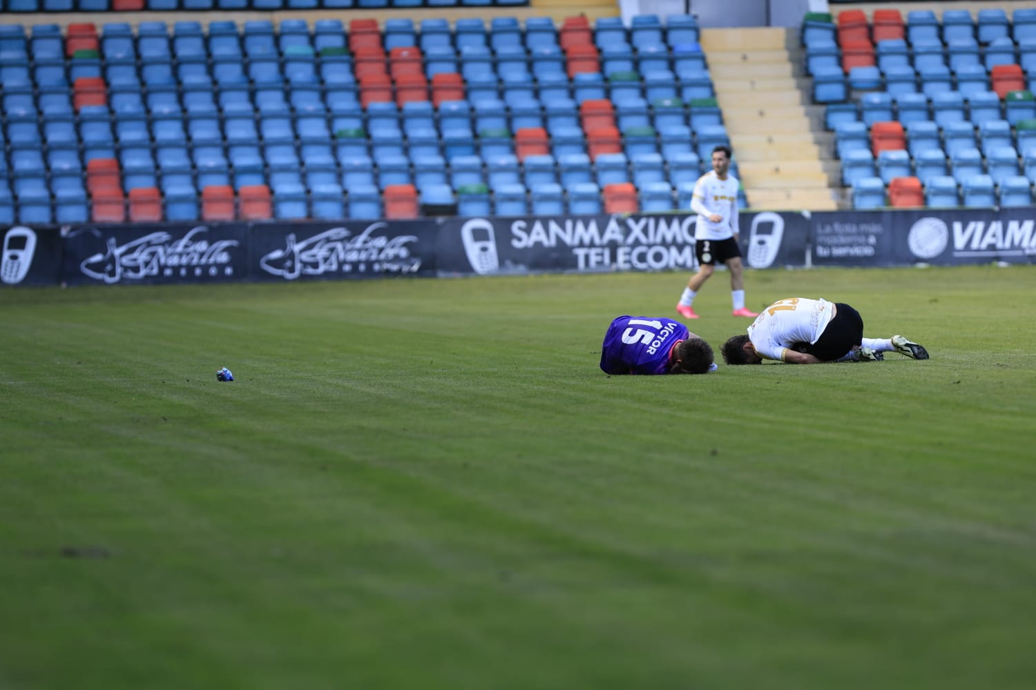 El partido entre el Salamanca UDS y el Palencia CF, en imágenes