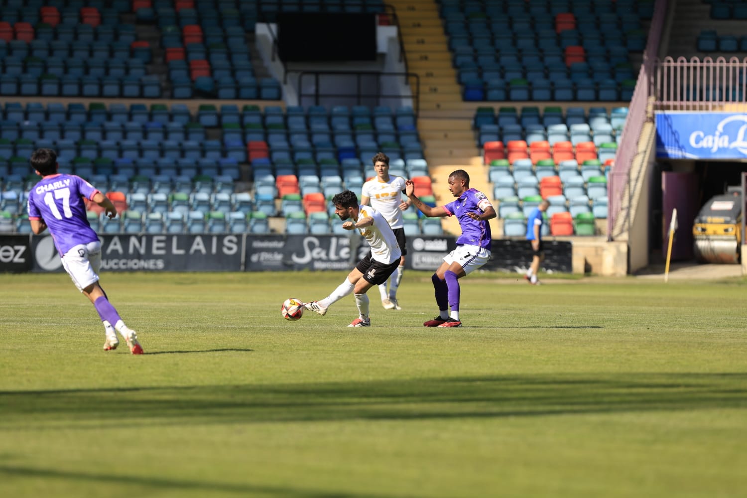 El partido entre el Salamanca UDS y el Palencia CF, en imágenes