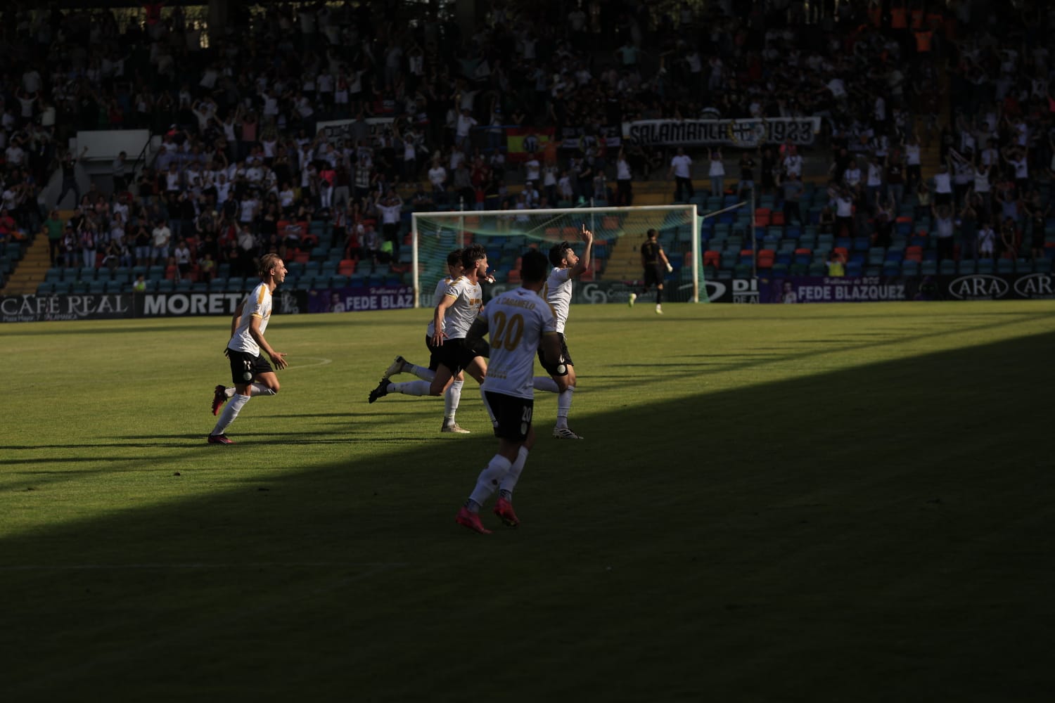 El partido entre el Salamanca UDS y el Palencia CF, en imágenes