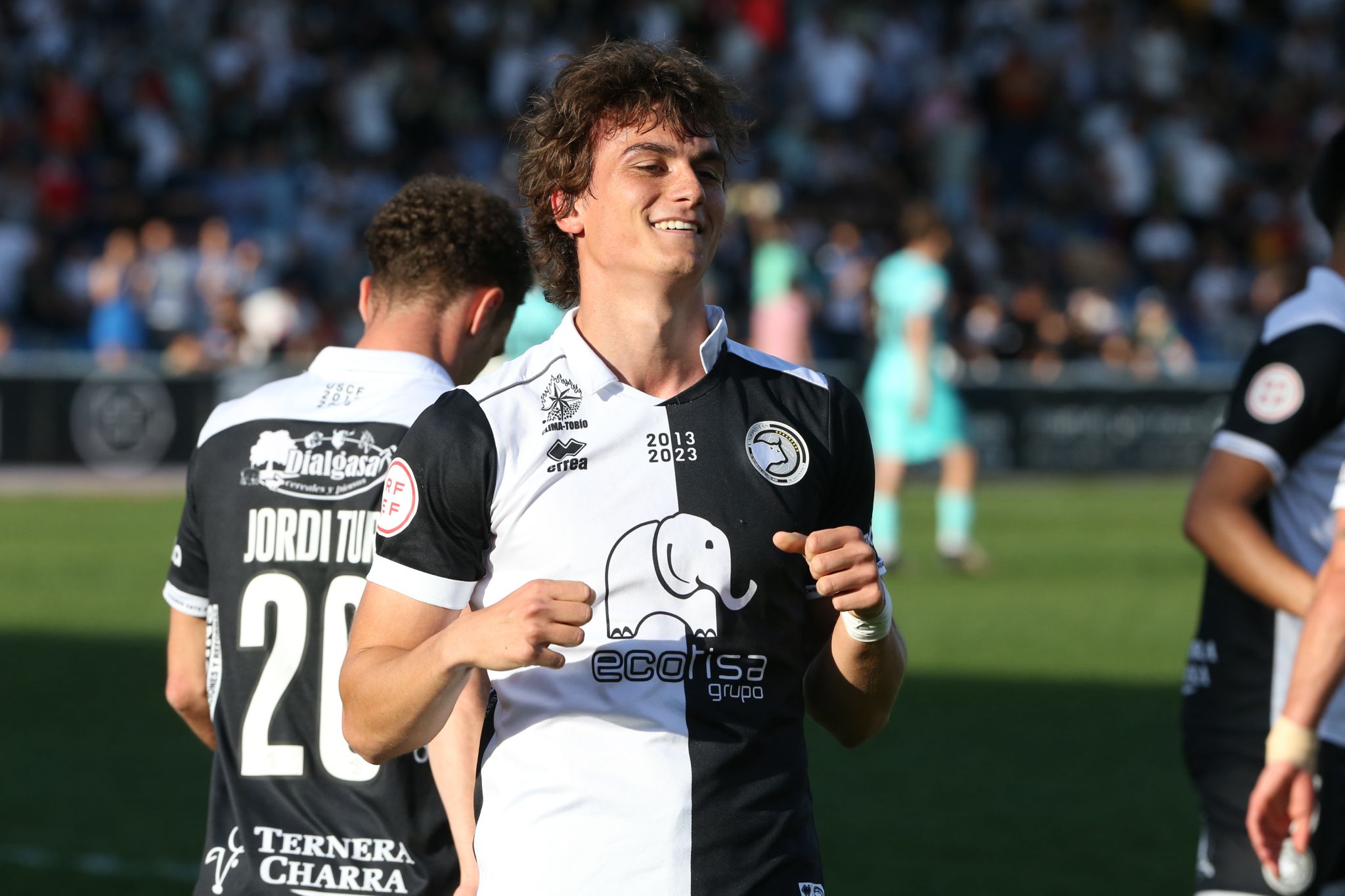 El partido entre Unionistas y el Barça B, en imágenes