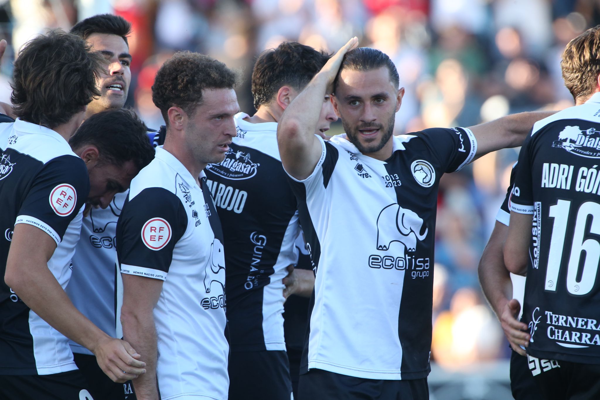 El partido entre Unionistas y el Barça B, en imágenes