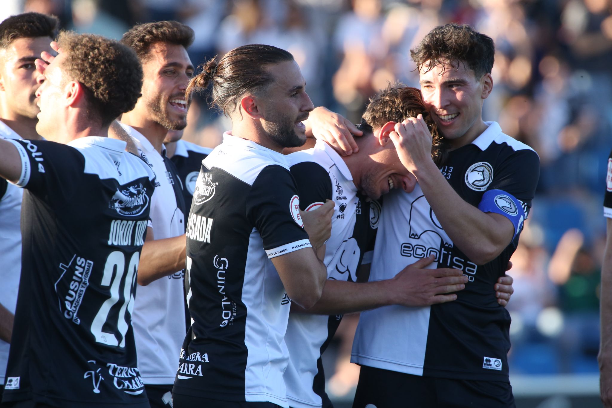 El partido entre Unionistas y el Barça B, en imágenes